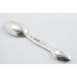 A LATE VICTORIAN / EDWARDIAN DOUBLE-ENDED MEDICINE SPOON by Holland, Aldwinckle & Slater, London