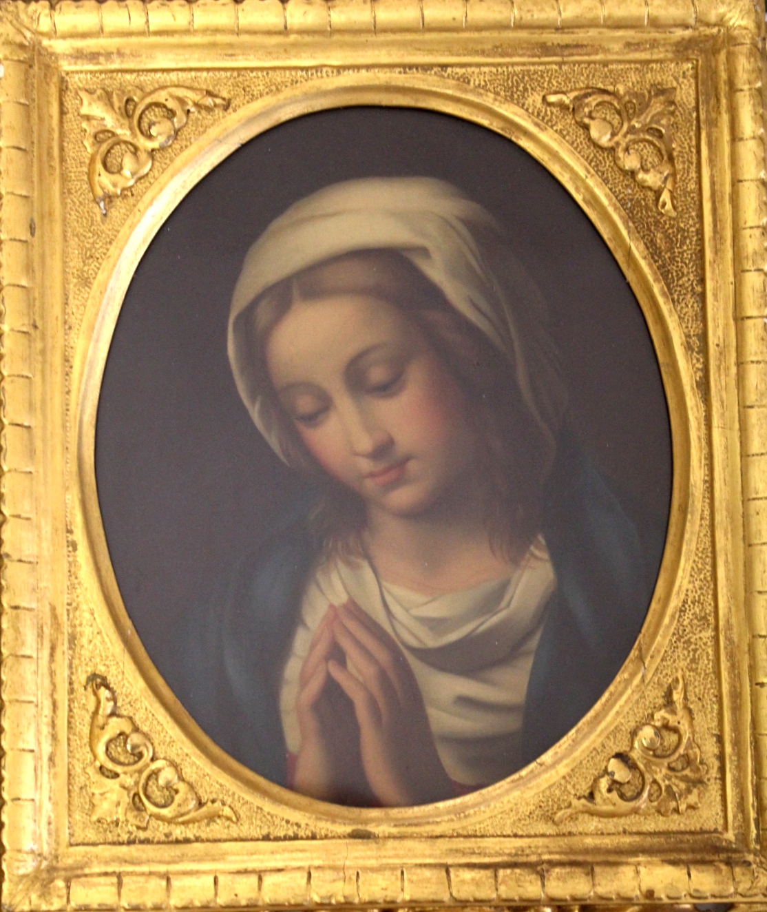 AFTER GIOVANNI BATTISTA SALVI, IL SASSOFERRATO (1609-1685) THE MADONNA AT PRAYER Oil on canvas,