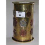 A GT WAR GERMAN EAST AFRICA CAMPAIGN TABACCO TIN. A well made piece of 'Trench Art' from the