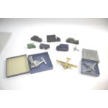 DIE CAST TOYS including a boxed Dinky Toys A2225 Douglas Air Liner and other aeroplanes (some