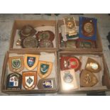 NAVAL & MILITARY PLAQUES a large qty of Naval and Military plaques, the vast majority made in