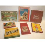 EARLY BOXED GAMES including Hook Fishing Game (Chad Valley), Spin Jenny, Big Game Hunting (Chad