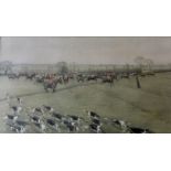 AFTER CECIL ALDIN THE GRAFTON HUNT; THE WHADDON CHASE; LORD HILLINGDON Three, offset lithographs,