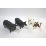 BESWICK ANGUS BULL & COW including Model No 1562 Aberdeen Angus Bull, and 1563 Aberdeen Angus Cow.