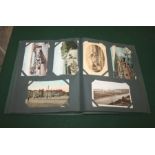 THREE POSTCARD ALBUMS & LOOSE POSTCARDS three albums of mixed content including, Greetings Cards,