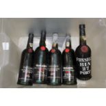 FIVE BOTTLES OF PORT: to include Fonseca Bin 27 (x1), Taylor's LBV 1971 (x1), 1974 (x2) and 1984 (