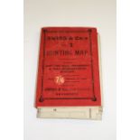 HUNTING MAP a Swiss & Co's Hunting Map, The East Cornwall, Devonshire & West Somersetshire