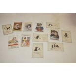 LARGE QTY OF LOOSE POSTCARDS including Cats and Dogs (Louis Wain, Bonzo etc), GB cards (Young