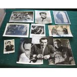 FILM STAR & OTHER AUTOGRAPHS various autographs signed on photographs, including Stewart Granger,