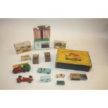 DIE CAST TOYS including some boxed items, No 128F Britains Fordson Tractor, No 130F Britains Tipping