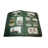 LARGE POSTCARD ALBUM a large album with GB content (Portsmouth, Southsea, Oxford Colleges, London,