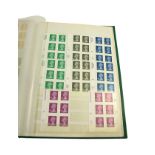 GREAT BRITAIN STAMPS - DEFINITIVES 3 stock books of Great Britain Definitives, unmounted and mint