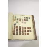 COLLECTION OF WORLD STAMPS in albums including Great Britain 1d Black used, 1d reds, British
