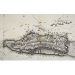 Faden, William. Plan of the Bay, Rock and Town of Gibraltar, from an actual survey by an officer who