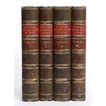 Yarrell, William. A History of British Birds, 4 volumes, fourth edition, wood-engravings, occasional