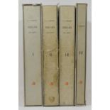 Lemoisne, Paul Andre. Degas et son oeuvre, 4 volumes, number 122 of 980 copies, half-titles, plates,