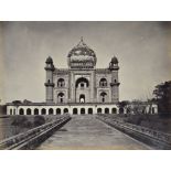 India. An album containing 82 mounted amateur photographs, c.1875, the majority of India,