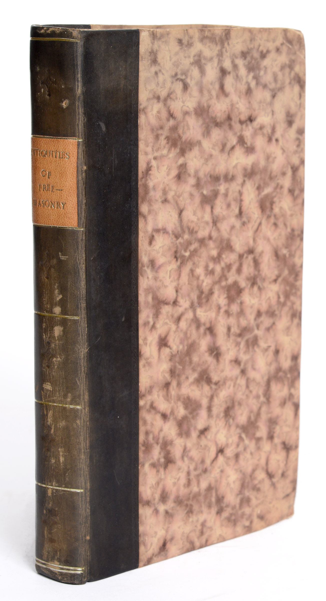 Oliver, George. The Antiquities of Free-Masonry, first edition, folding engraved plate, 4 folding