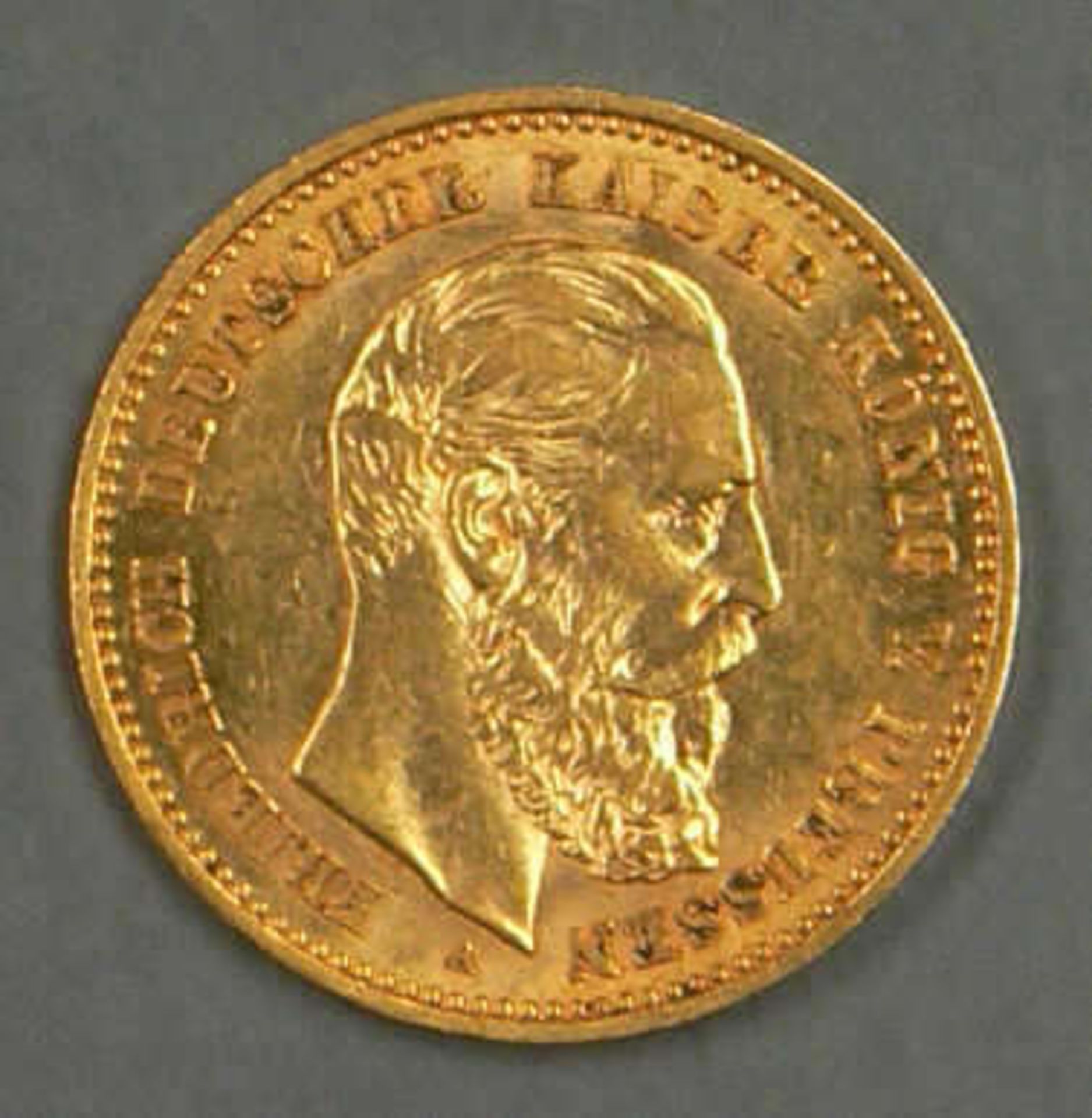 Deutsches Kaiserreich Preußen 1888, 10.- Mark - Goldmünze "Friedrich III.". Erhaltung: vz. German