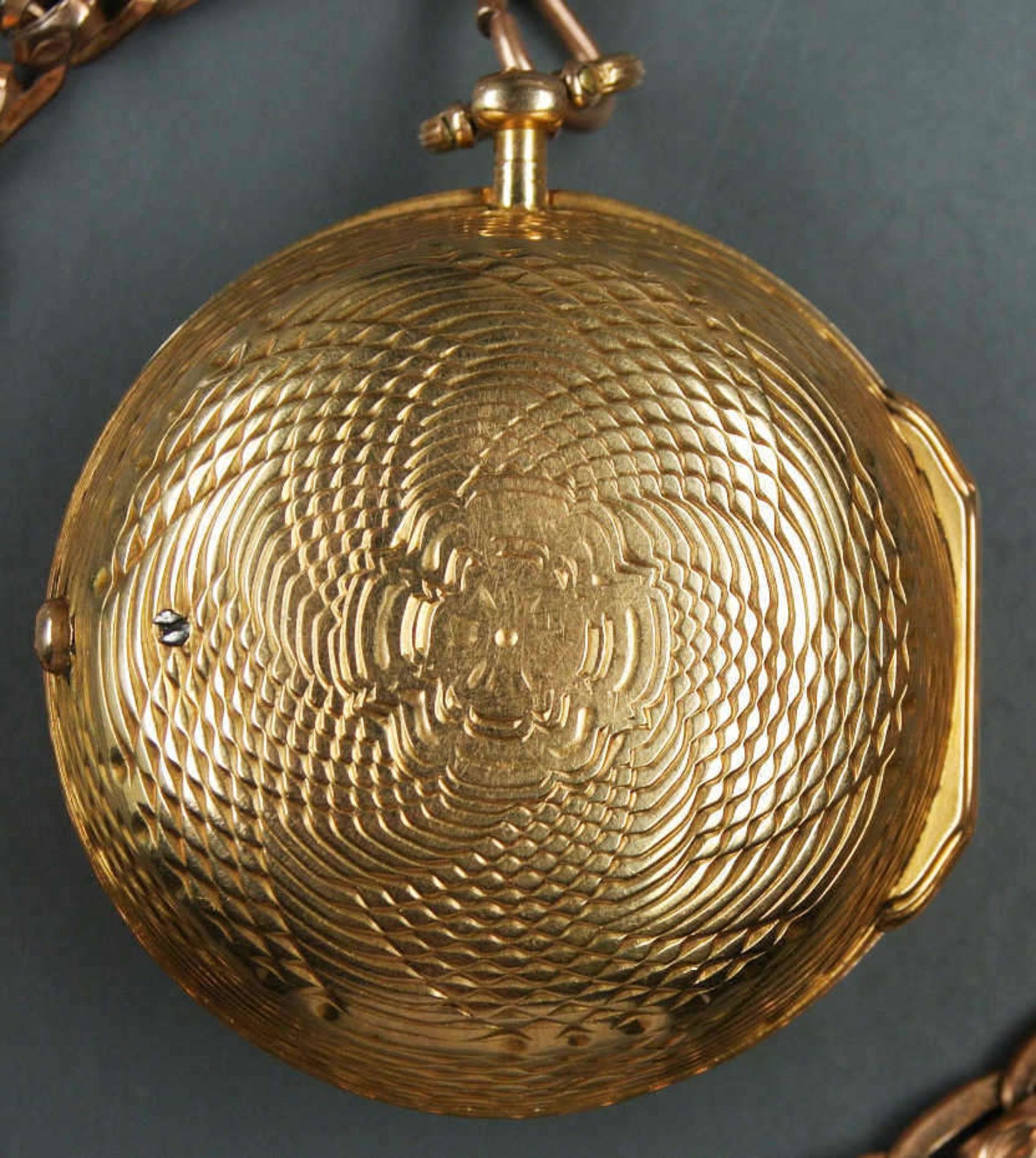 Spindel - Taschenuhr von Jean Francois Beeckaert Paris, No. 236. Um 1800. Gold 750. Emaill - - Bild 10 aus 12