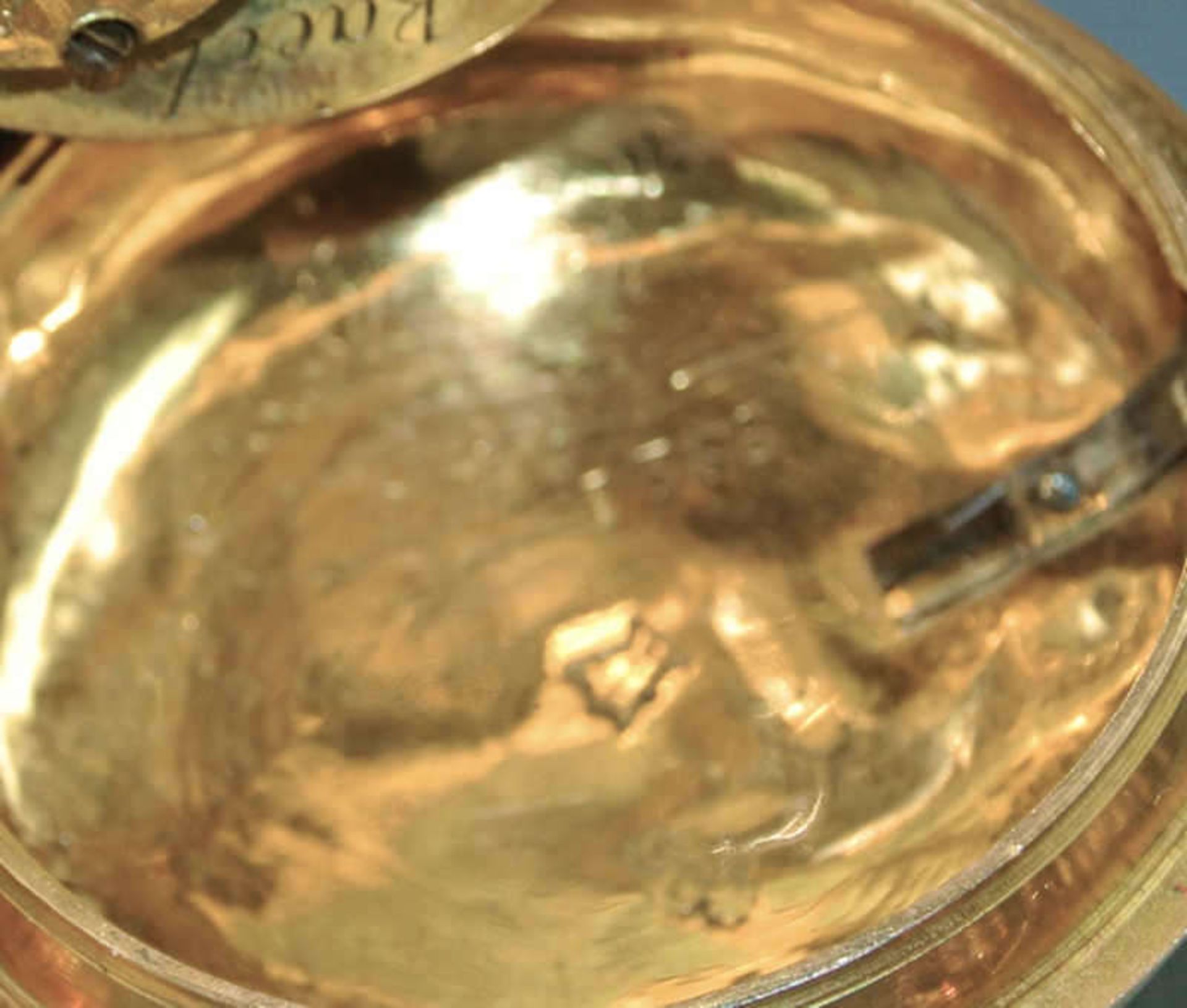 Spindel - Taschenuhr von Jean Francois Beeckaert Paris, No. 236. Um 1800. Gold 750. Emaill - - Bild 12 aus 12
