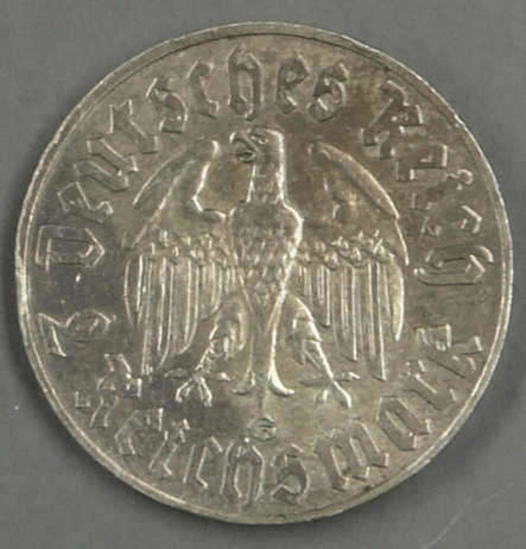 Deutsches Reich 1933, 2.- Reichsmark "Martin Luther". Jaeger 352. Erhaltung: ss. German Empire 1933, - Bild 2 aus 2
