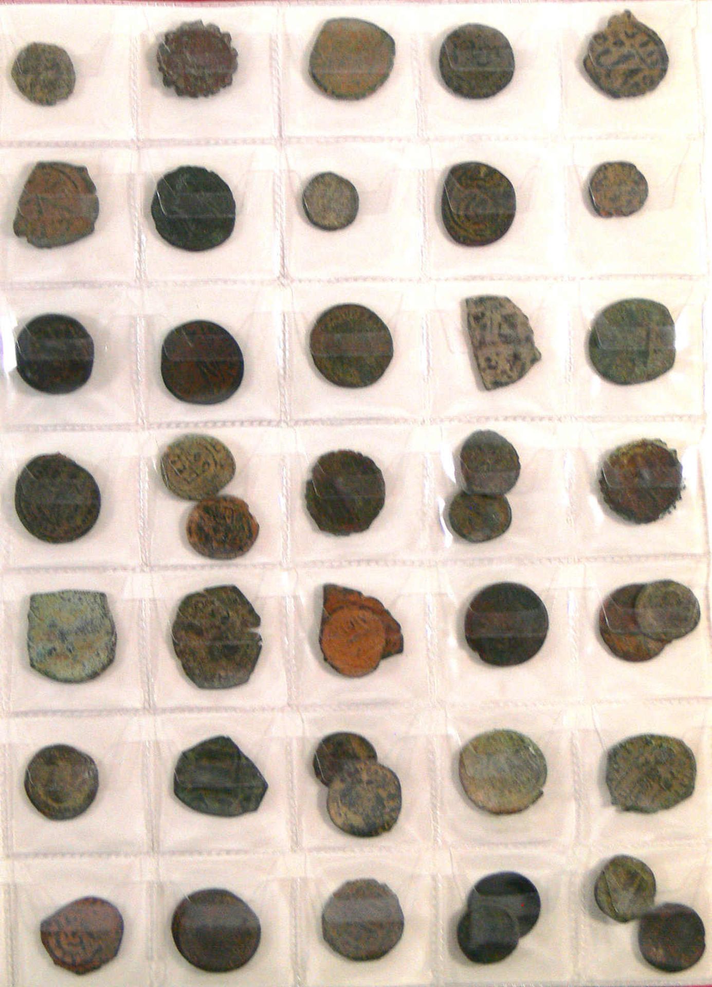 Schönes Lot alte Münzen, alle Byzanz.160 Stück, dabei auch seltenere und größere Münzen. Alles