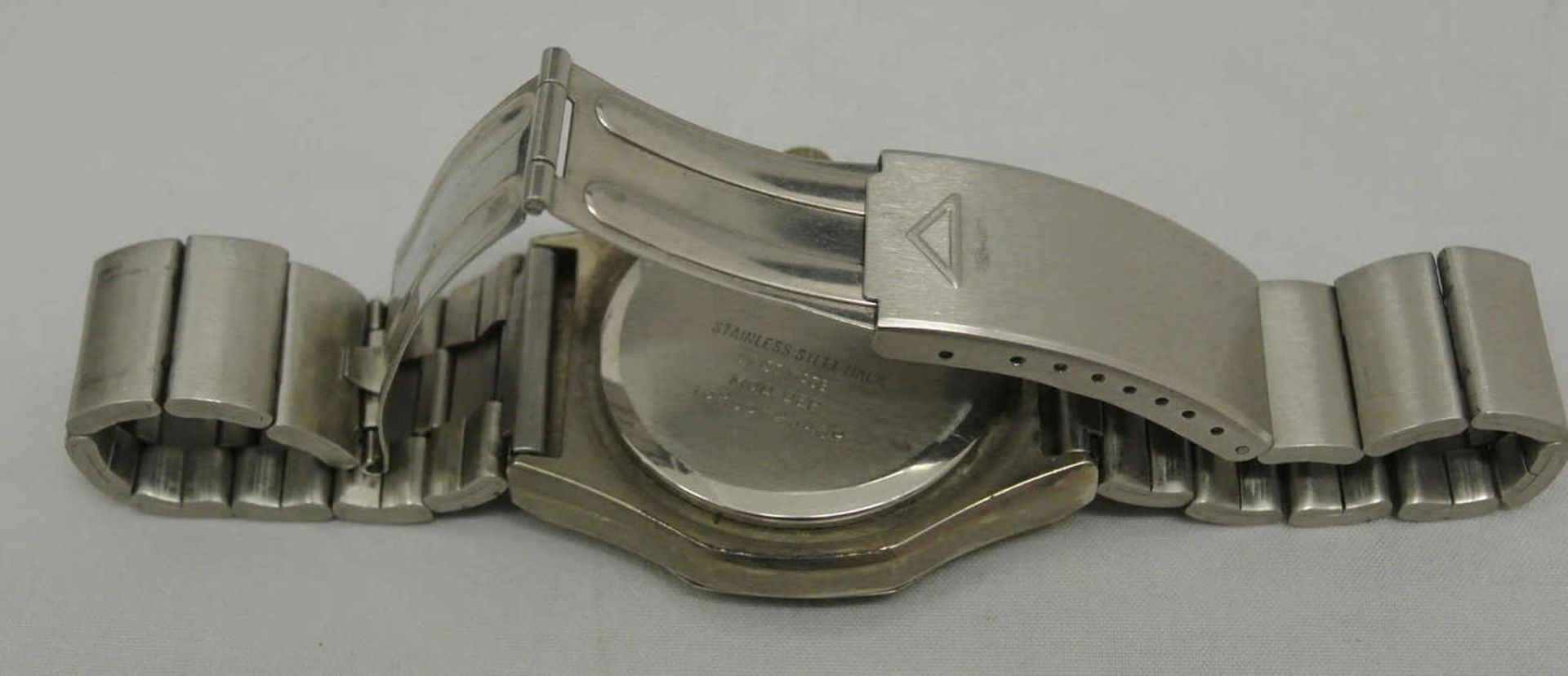 Herrenarmbanduhr, Astromaster Vintage, 70er Jahre, Handaufzug, Original Armband Edelstahl. - Bild 2 aus 2