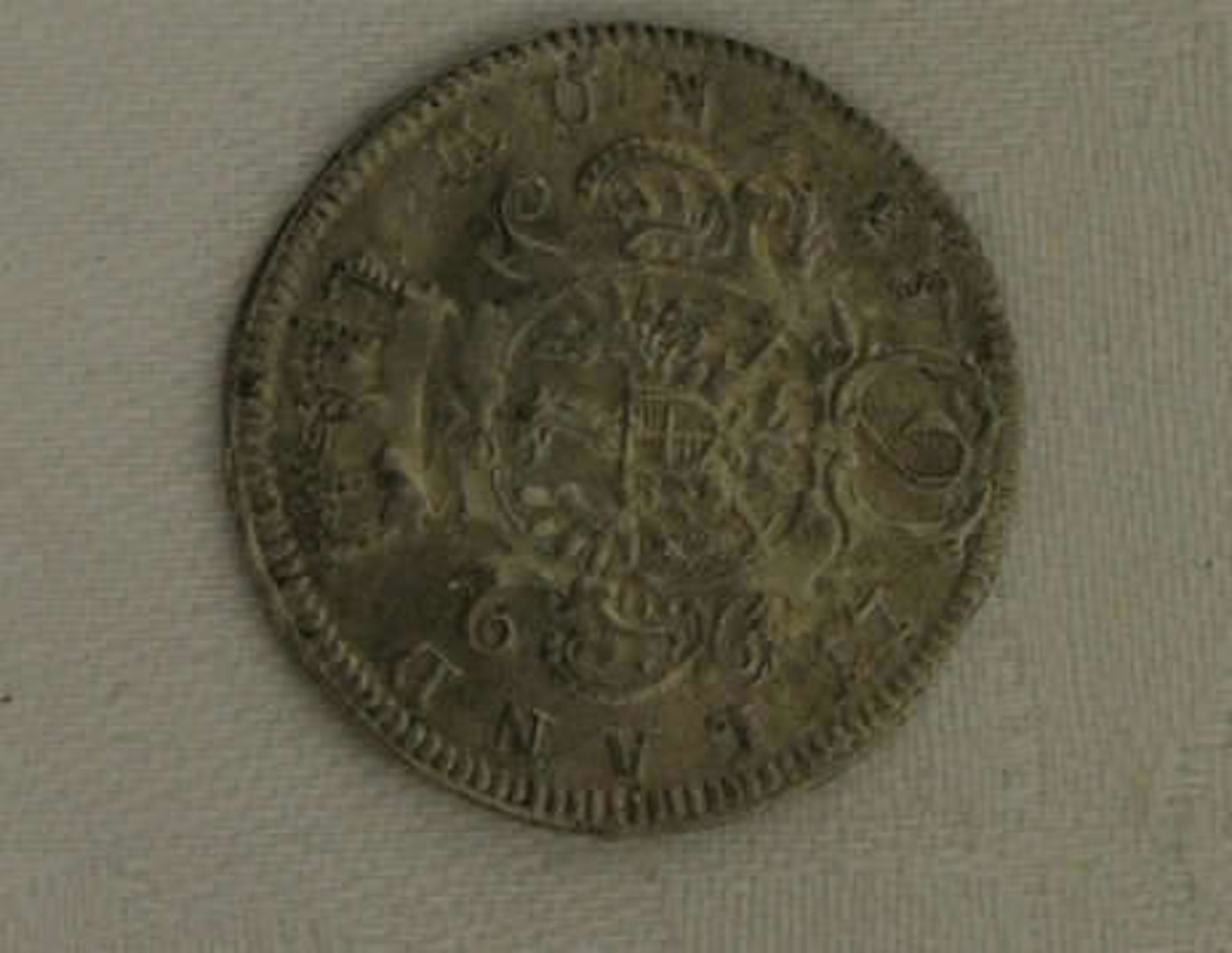 Brandenburg-Ansbach (1398-1802), 6 Kreuzer, 1753, Karl Wilhelm Friedrich. Erhaltung: sehr schön, - Bild 2 aus 2