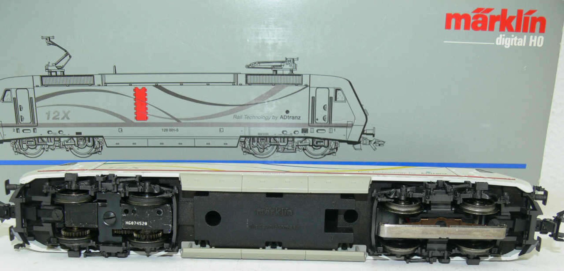 Märklin H0 37383, E - Lokomotive BR 128. BN 128 001-5. Digital. Sehr guter Zustand. In OVP. - Bild 2 aus 2