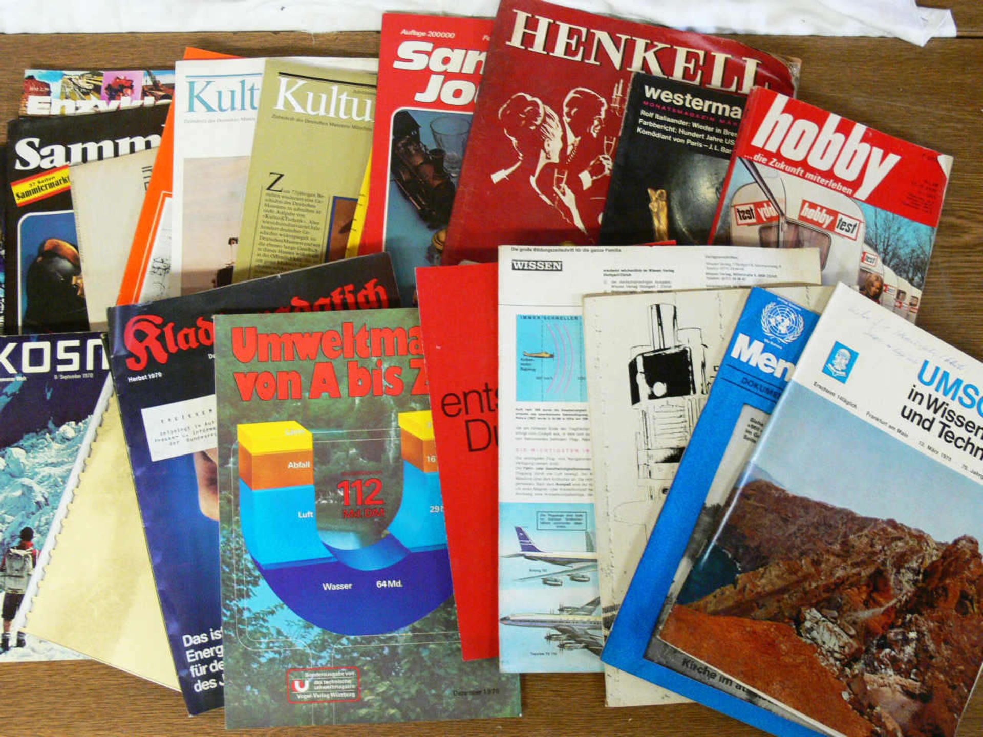 Konvolut Zeitschriften aus den Bereichen Wissen, Wissenschaft und Technik, Kunst und Kultur. - Image 2 of 4