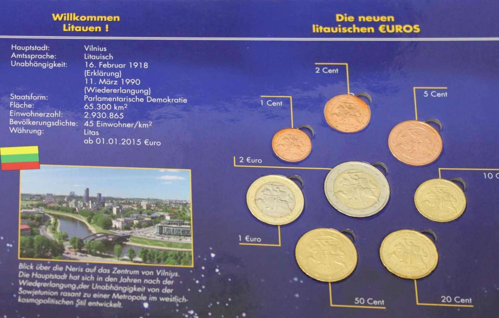 Lot von 7 Euro Startset mit letzten Kursmünzsätze des Landes. Folgende Länder: Slowenien 2009, - Bild 13 aus 15