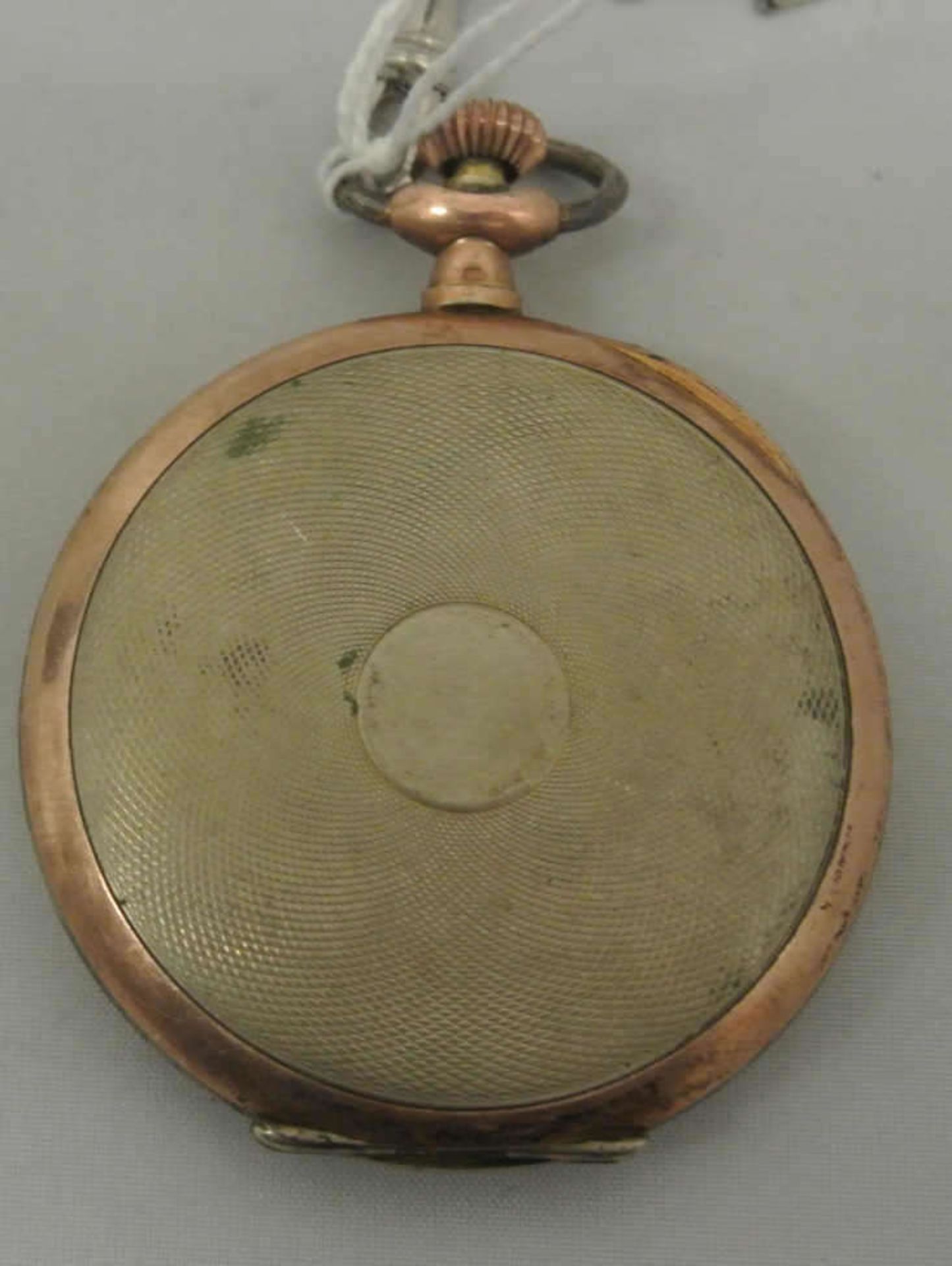 Taschenuhr, Johann Quarser in Asch, Funktion geprüft, mit feiner Uhrenkette Pocket , Johann - Bild 2 aus 2
