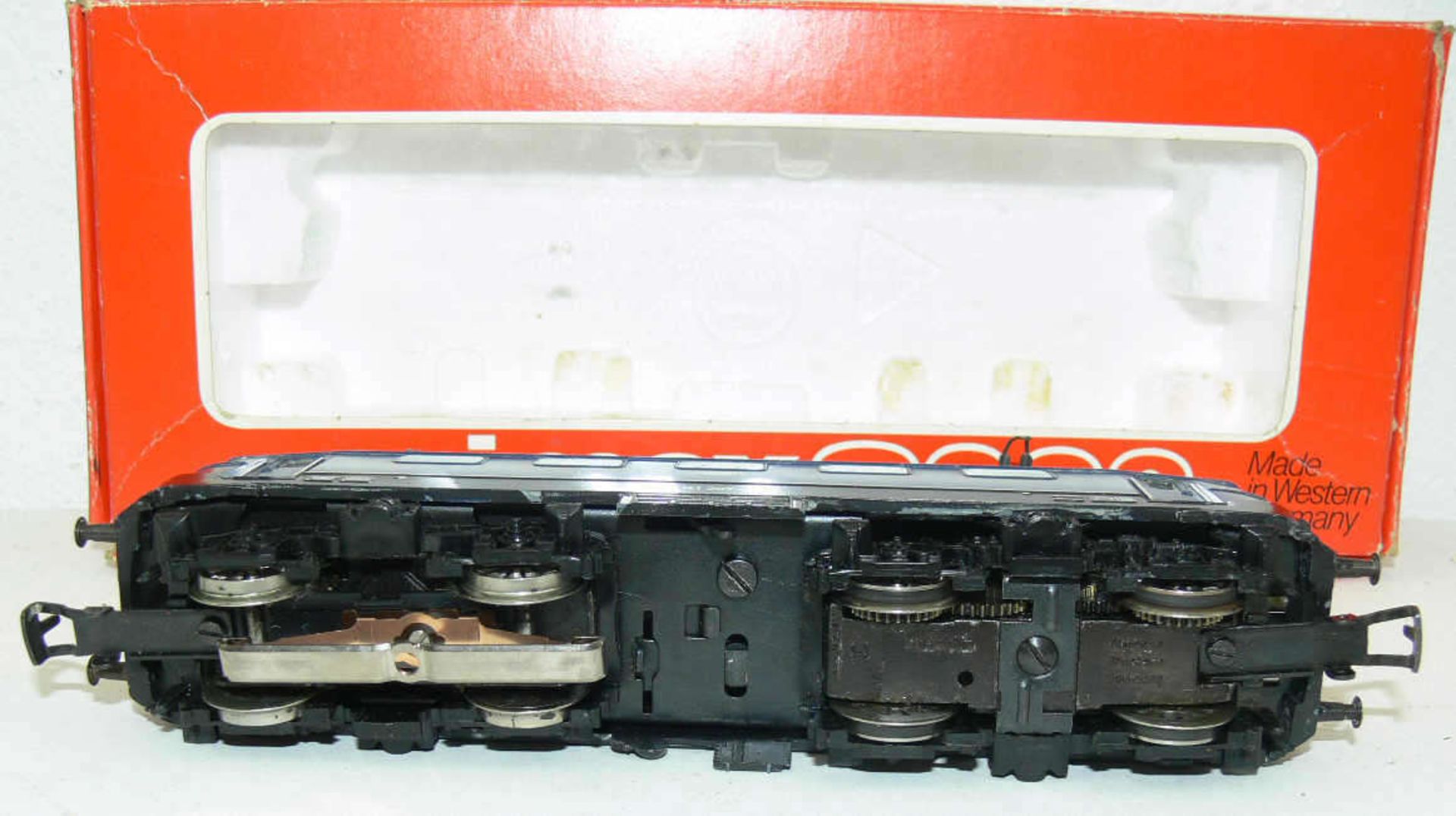Märklin - Primex H0 3033, E - Lokomotive BR 141 der DB. BN 141 207-1. Guss, blau. Leichte - Bild 2 aus 2