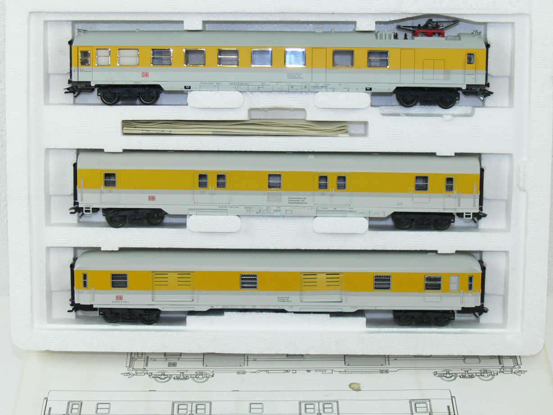 Märklin 62996, Messwagen - Set, Set 3. Sehr guter Zustand in OVP.