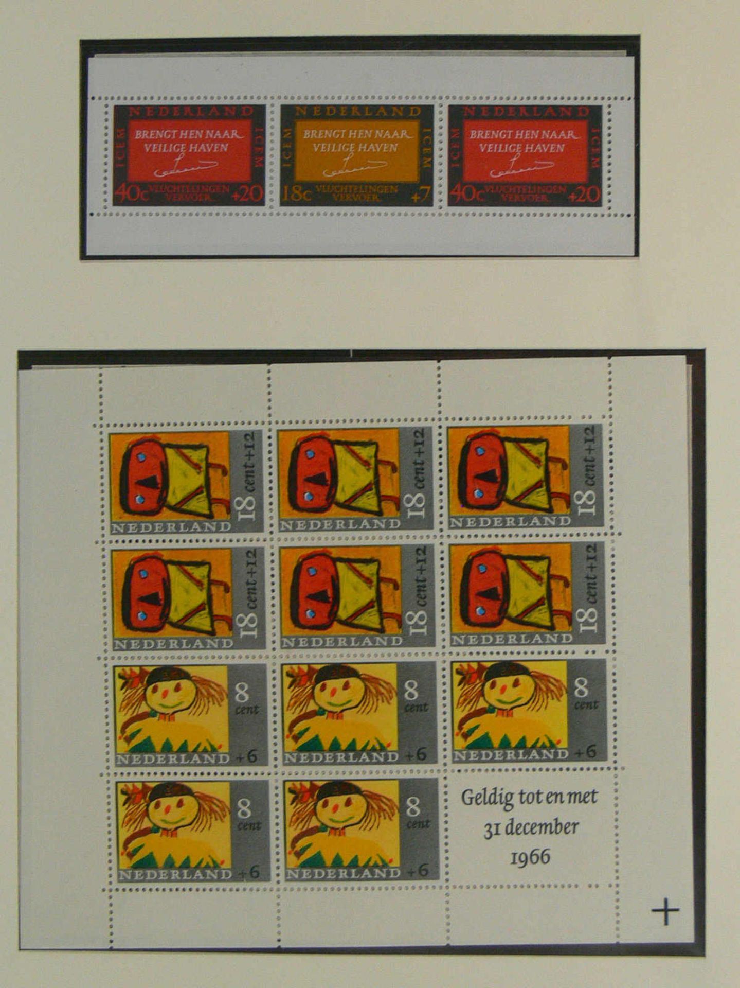 Niederlande-Sammlung, gute Einsteigersammlung mit zum Teil besseren Werten, 1945 - 1951 und 1961- - Bild 7 aus 9