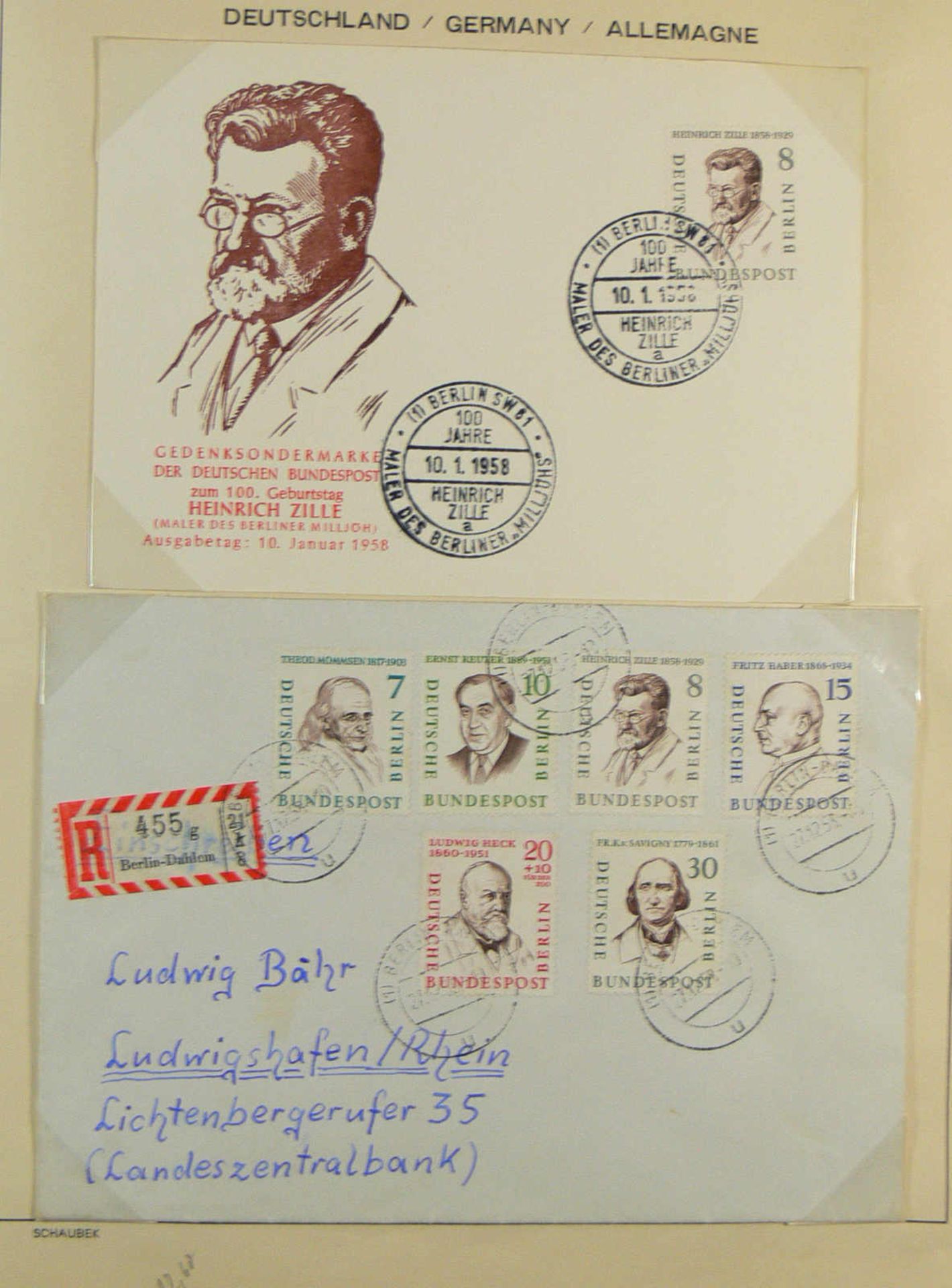 Sammlung-Berlin, gut angelegte gest. Berlin-Sammlung, von 1948 bis 1990, in den Anfängen noch - Bild 5 aus 10