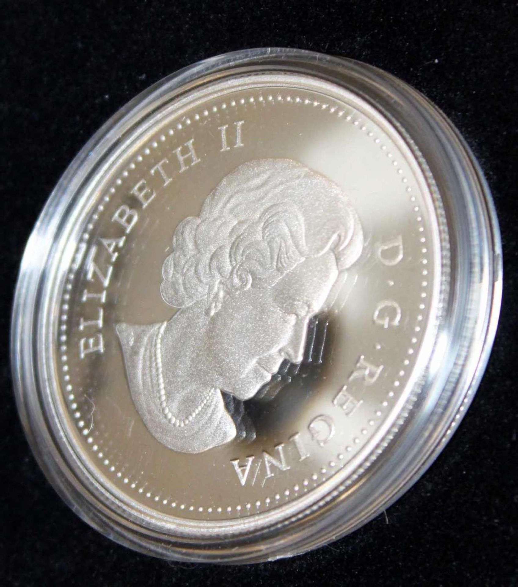 Canada Dollar 2010, 100 Jahre Marine in Canada, Proof Silver Dollar im Etui Canada Dollar 2010, - Bild 2 aus 2