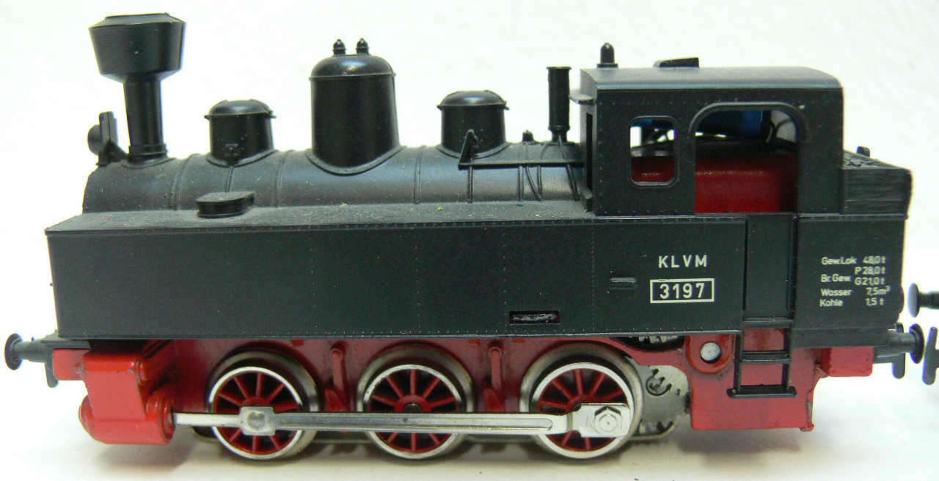 Märklin Lot drei Dampflokomotiven, bestehend aus: BR 89 und 2 x 3197 der KLVM. Ohne OVP. Mit - Bild 2 aus 7