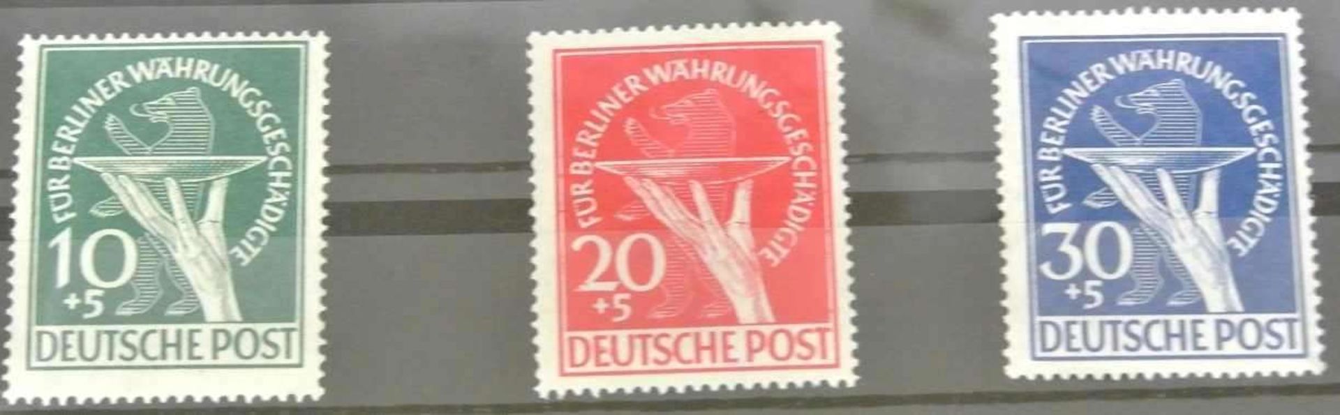 Berlin, Michel Nr. 68-70, postfrisch, alle Werte geprüft