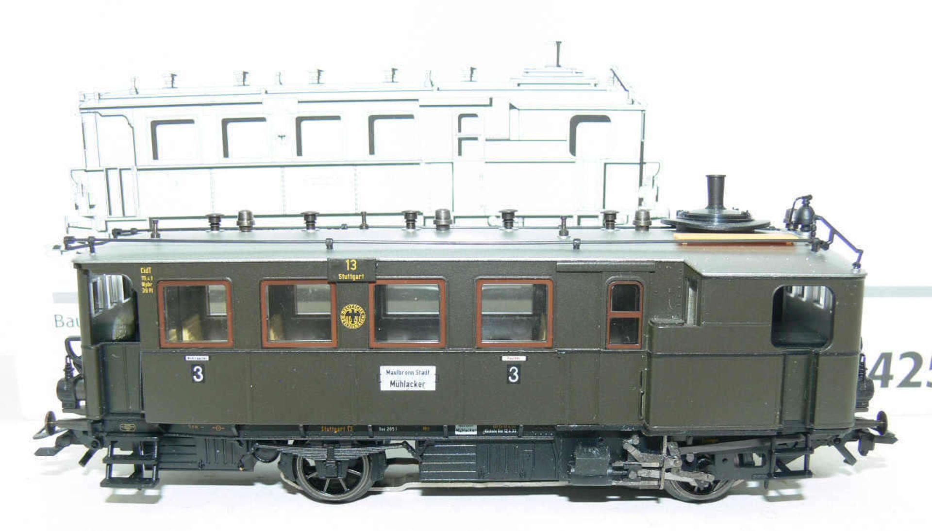 Märklin 34251, Diesel - Triebwagen "Kittel". Neuwertiger Zustand in OVP.