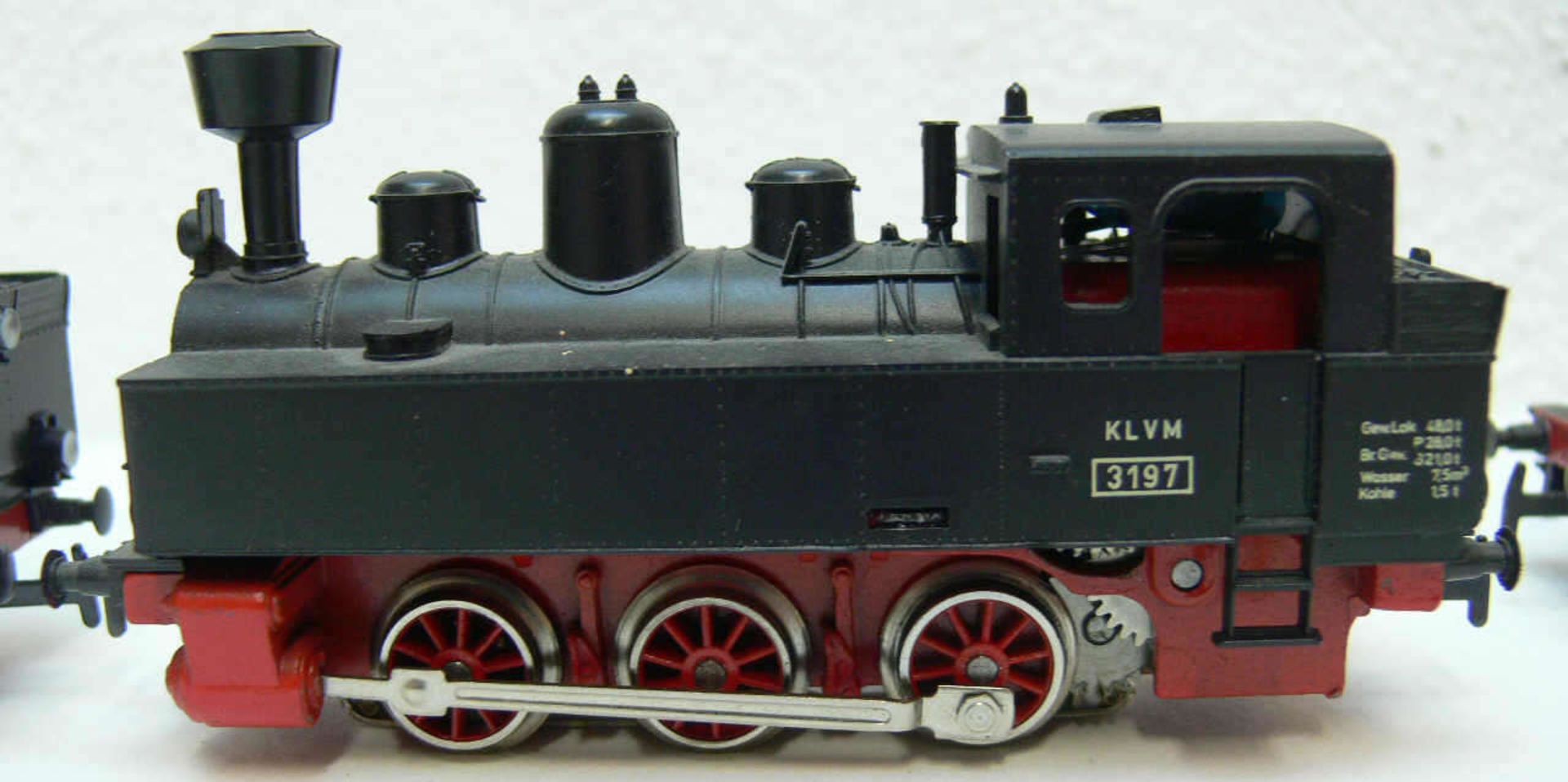 Märklin Lot drei Dampflokomotiven, bestehend aus: BR 89 und 2 x 3197 der KLVM. Ohne OVP. Mit - Bild 4 aus 7