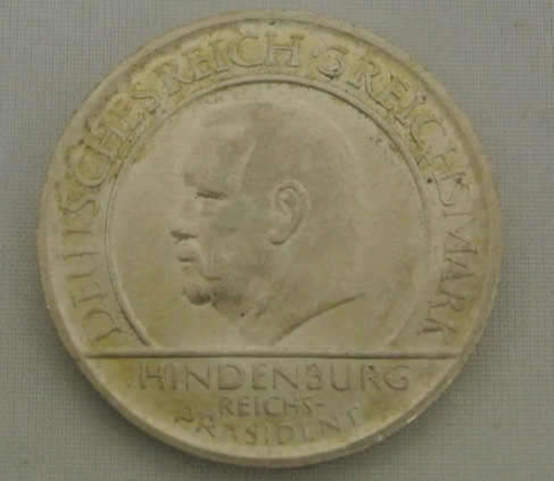 Weimarer Republik, 3 Mark, 1929 F, "Treu der Verfassung", Jäger Nr. 340, Erhaltung: sehr schön