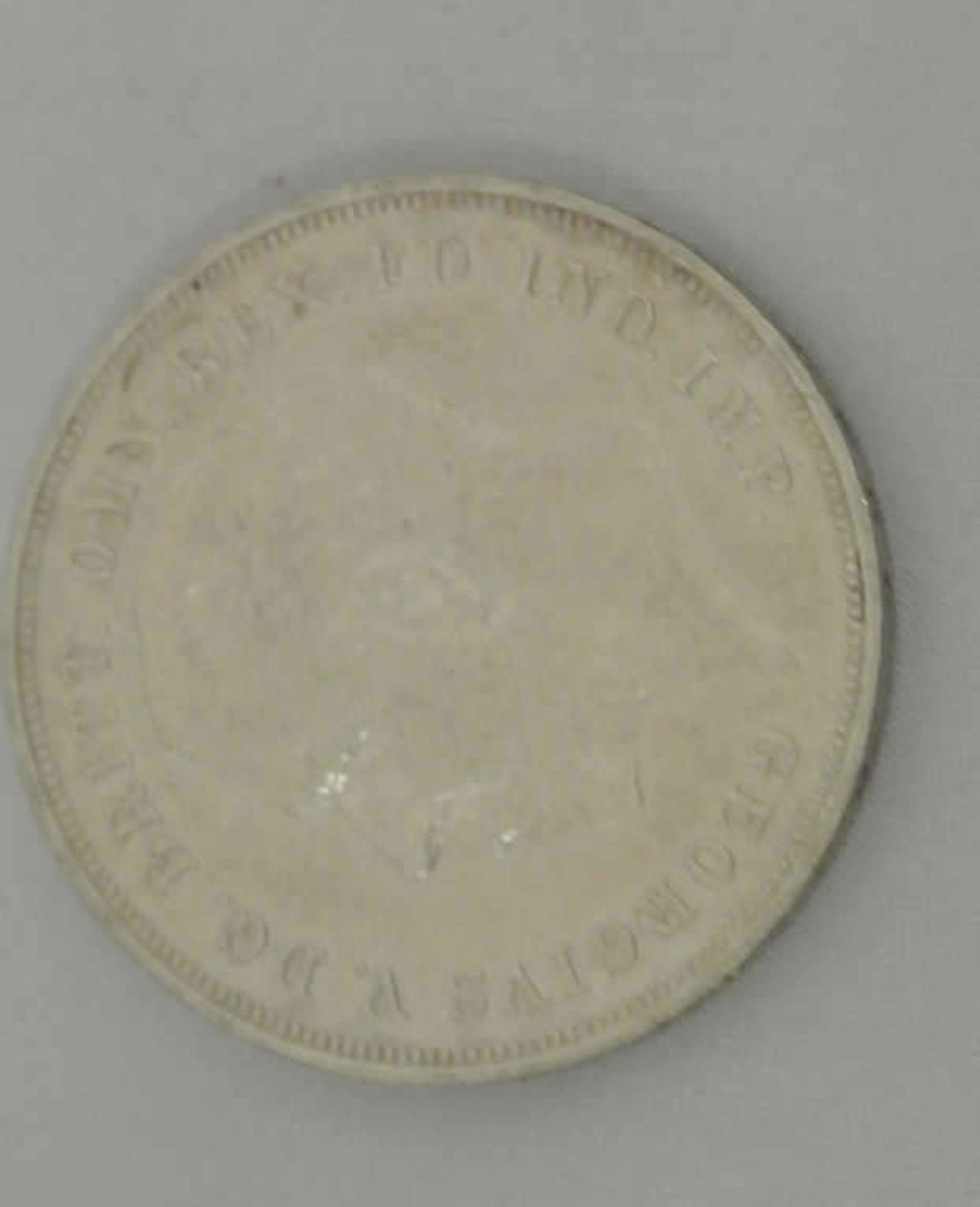 England, 1 Crown 5 Shilling 1935 England, Regierungsjubiläum, Silber, Gewicht ca. 28,2 gr - Bild 2 aus 2