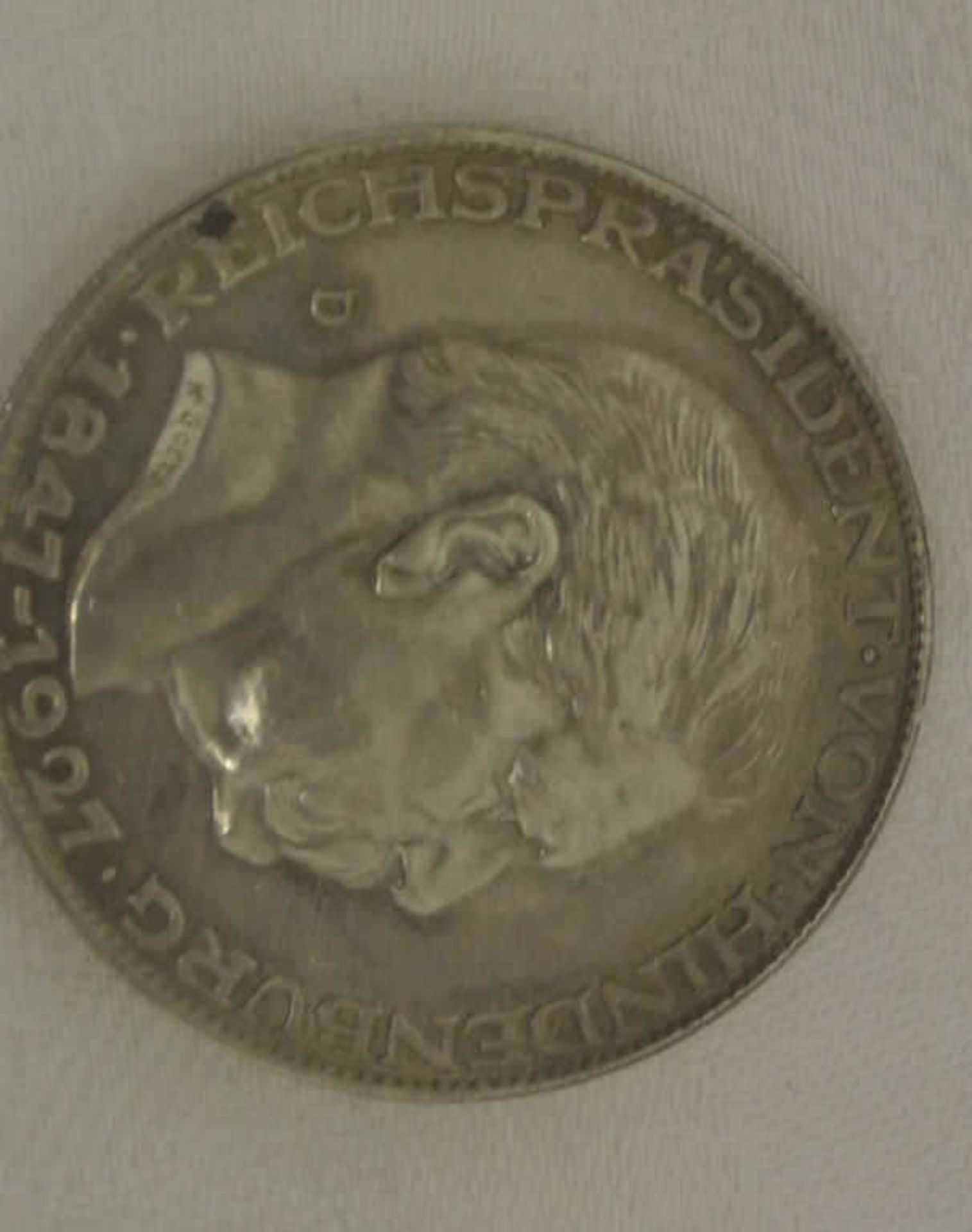 Weimarer Republik, 1927, Goetz Medaille, Reichspräsident von Hindenburg. Erhaltung: vorzüglich.