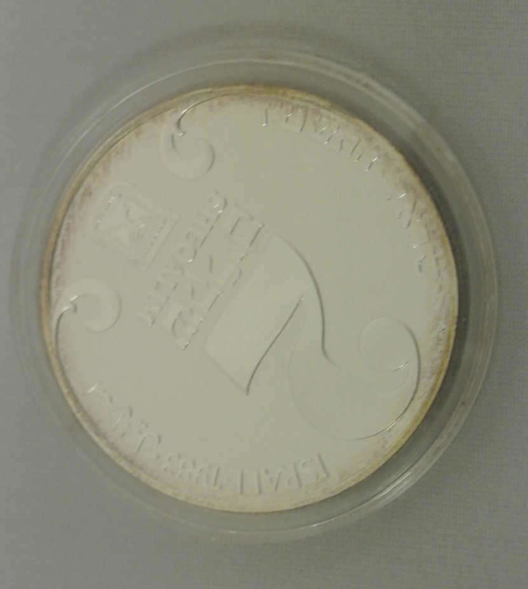 Israel Silbermünze, 2 Sheqalim, 1983 Hanukka, Polierte Platte in Original Box mit Zertifikat. - Bild 2 aus 2