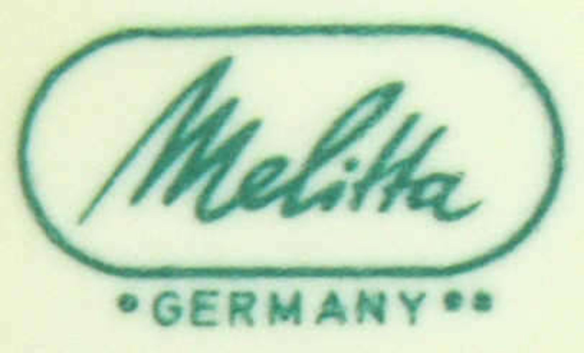 Lot Melitta-Geschirr, 50er/60er Jahre, bestehend aus 6 x Fondue-Teller, 3 x Fondue-Schüssel, - Bild 5 aus 6