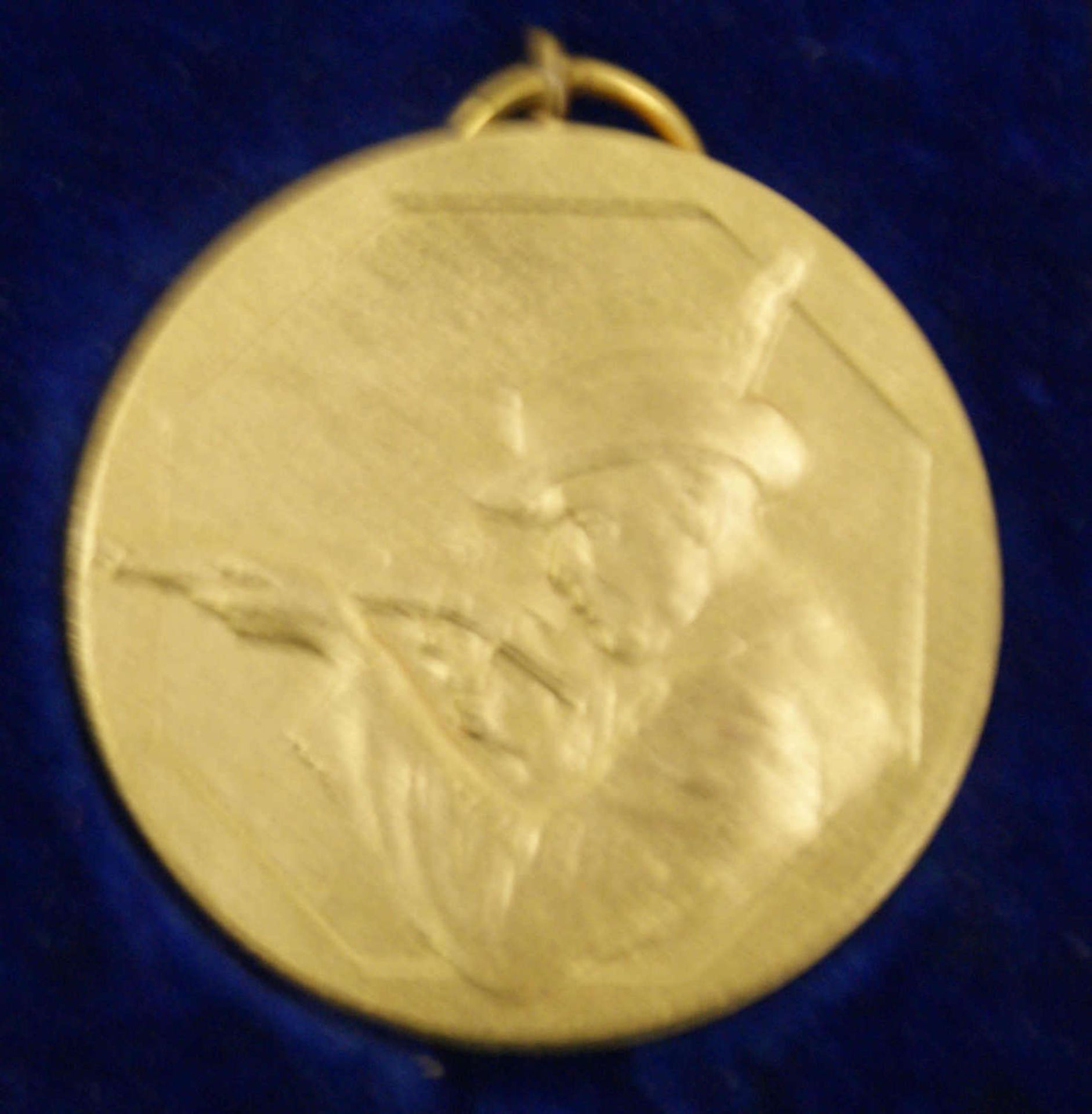 Medaille 2. Mannschaftspreisschießen Landau vom 20.10.1935 in Original Hülle. Sehr guter Zustand