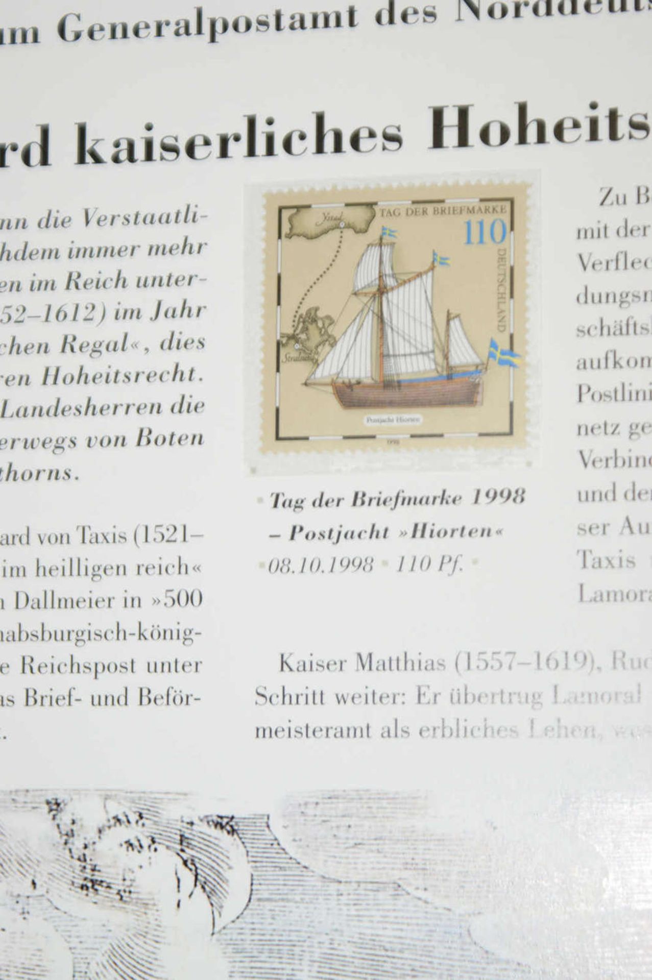 2 Alben mit Abosammlung, 1x "Deutsche Post gestern und heute" sowie 1x "10 Jahre deutsche Einheit" - Bild 4 aus 6
