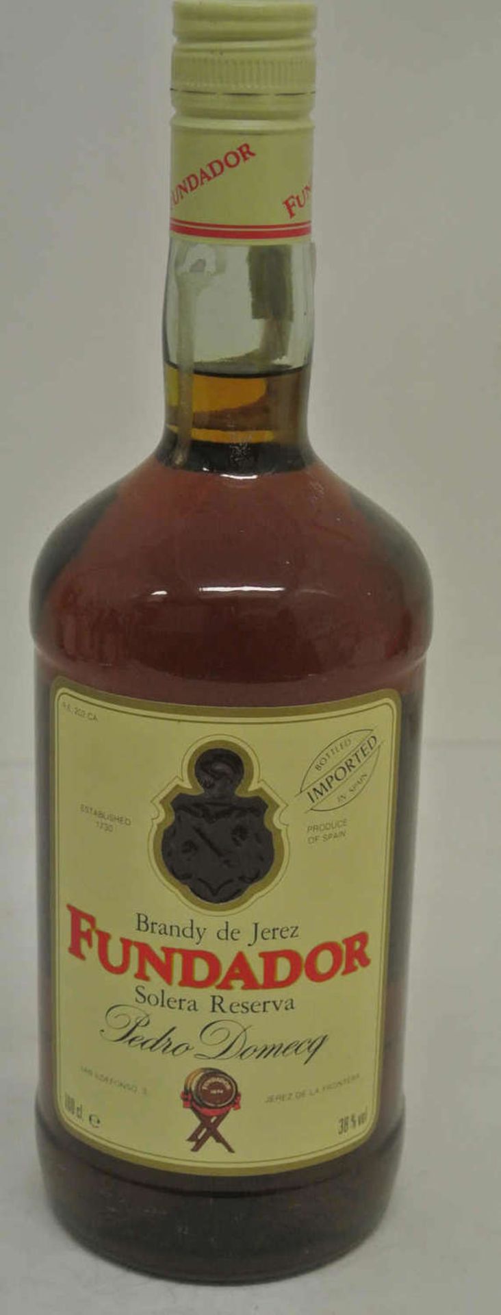 Brandy de Jerez Fundador Solera Reserva